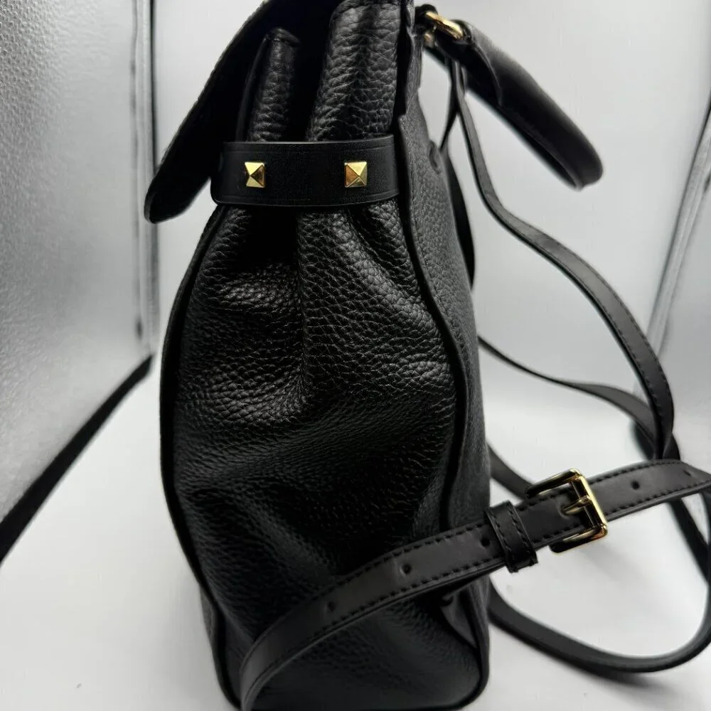 Michael Kors Addison Black Leather Backpack - NWT